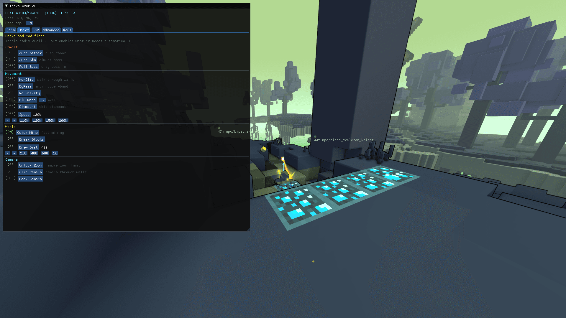 Automatic loot collection